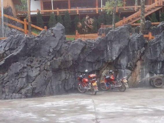 水泥假山