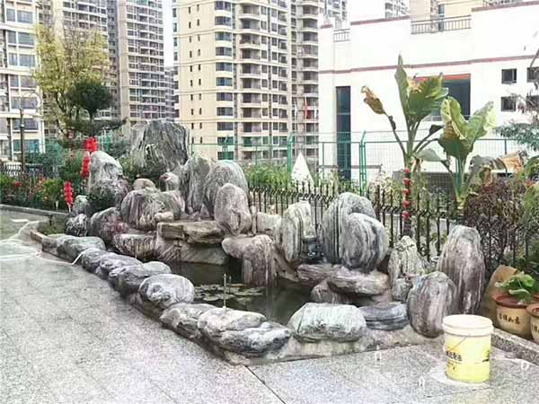 庭院假山制作